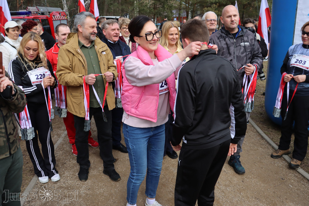 Fotorelacja: Tropem Wilczym w Myszkowie - Bieg pamięci Żołnierzy Wyklętych