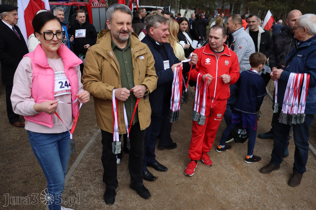 Fotorelacja: Tropem Wilczym w Myszkowie - Bieg pamięci Żołnierzy Wyklętych