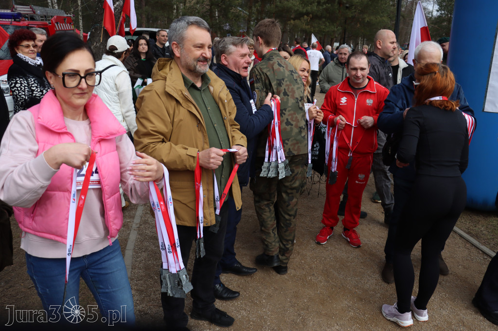 Fotorelacja: Tropem Wilczym w Myszkowie - Bieg pamięci Żołnierzy Wyklętych