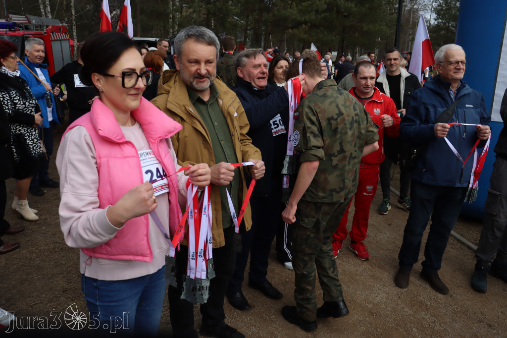 Fotorelacja: Tropem Wilczym w Myszkowie - Bieg pamięci Żołnierzy Wyklętych