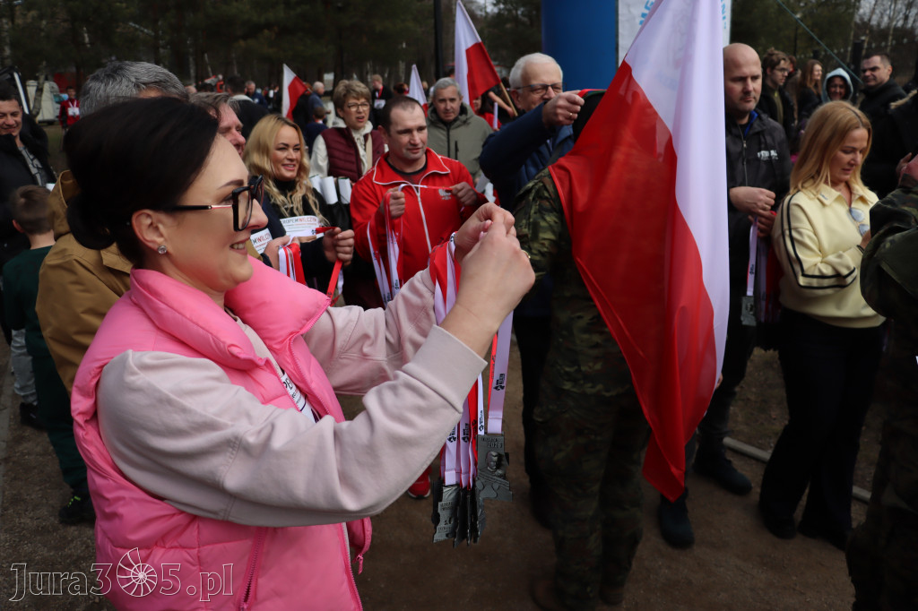 Fotorelacja: Tropem Wilczym w Myszkowie - Bieg pamięci Żołnierzy Wyklętych