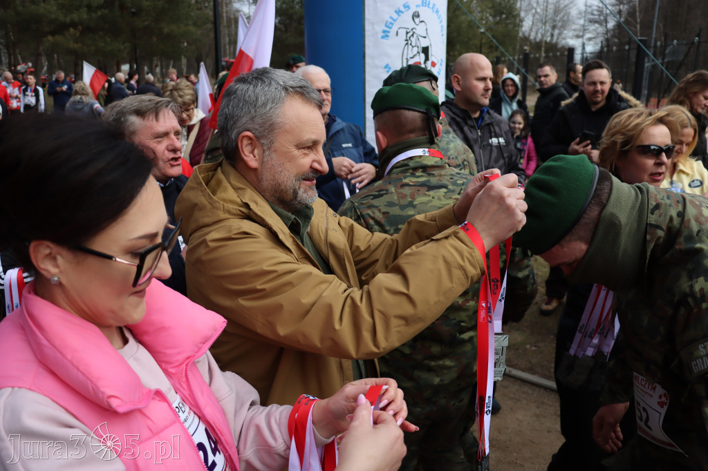Fotorelacja: Tropem Wilczym w Myszkowie - Bieg pamięci Żołnierzy Wyklętych