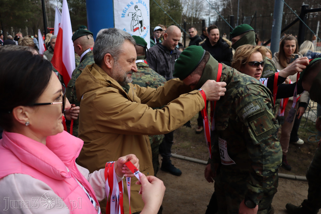 Fotorelacja: Tropem Wilczym w Myszkowie - Bieg pamięci Żołnierzy Wyklętych