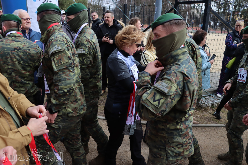 Fotorelacja: Tropem Wilczym w Myszkowie - Bieg pamięci Żołnierzy Wyklętych
