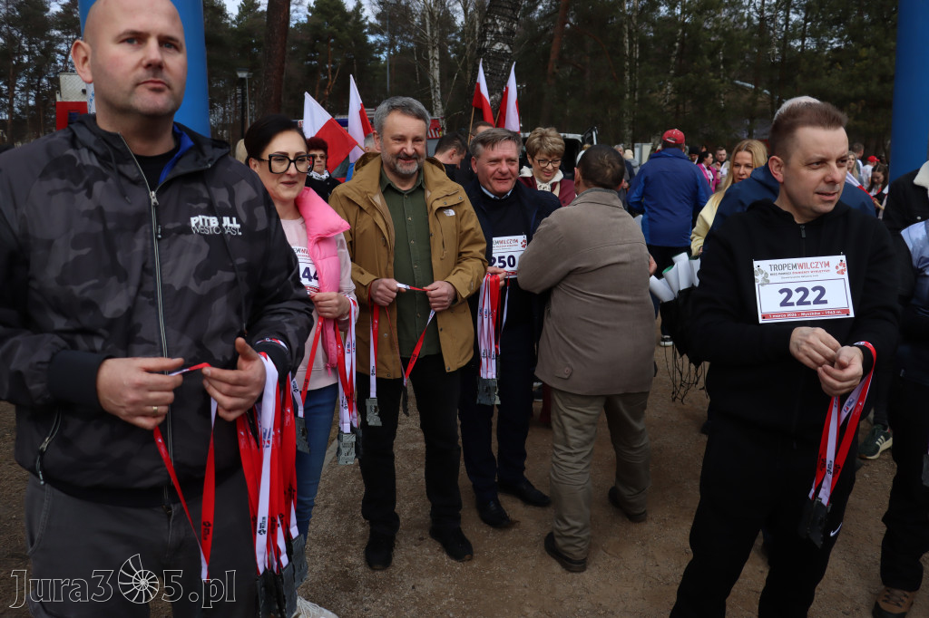Fotorelacja: Tropem Wilczym w Myszkowie - Bieg pamięci Żołnierzy Wyklętych