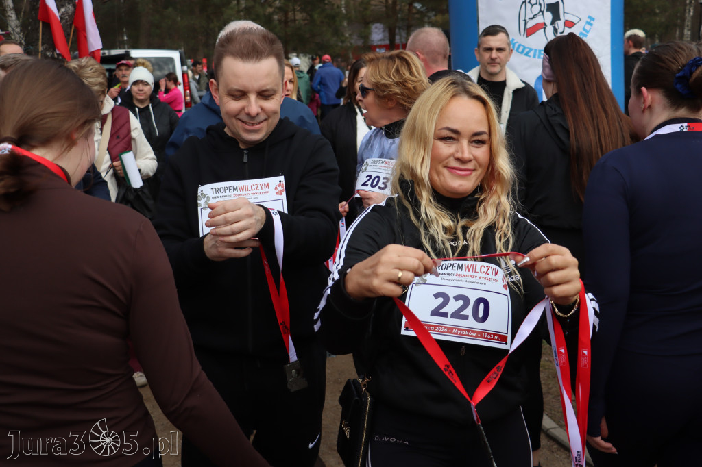 Fotorelacja: Tropem Wilczym w Myszkowie - Bieg pamięci Żołnierzy Wyklętych