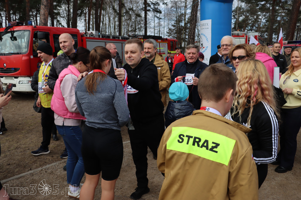 Fotorelacja: Tropem Wilczym w Myszkowie - Bieg pamięci Żołnierzy Wyklętych