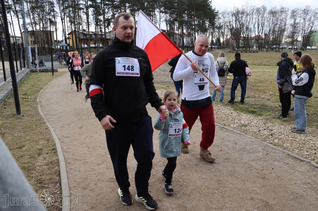 Fotorelacja: Tropem Wilczym w Myszkowie - Bieg pamięci Żołnierzy Wyklętych