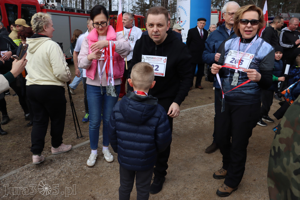 Fotorelacja: Tropem Wilczym w Myszkowie - Bieg pamięci Żołnierzy Wyklętych
