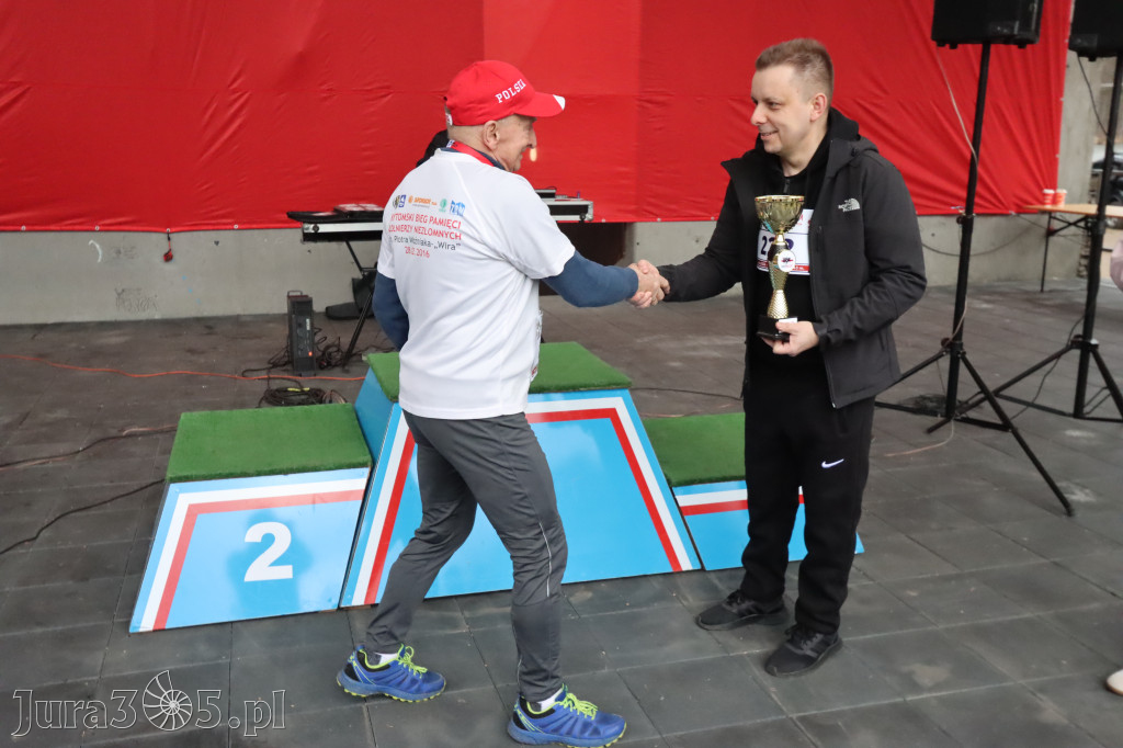 Fotorelacja: Tropem Wilczym w Myszkowie - Bieg pamięci Żołnierzy Wyklętych