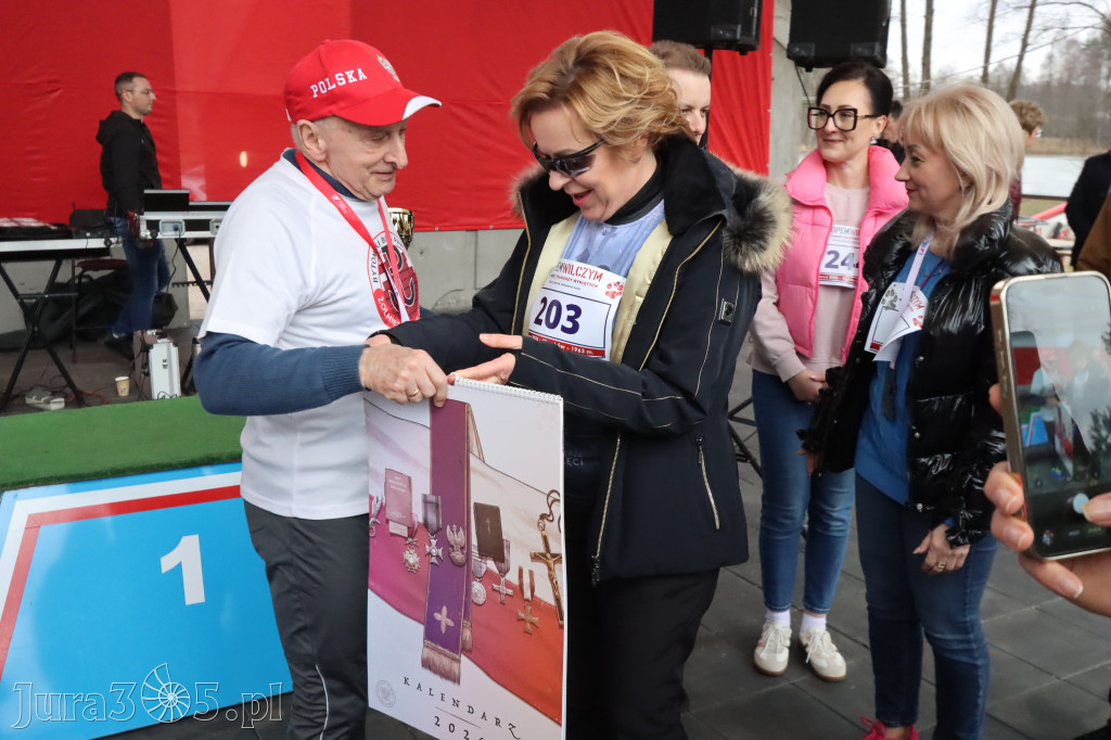 Fotorelacja: Tropem Wilczym w Myszkowie - Bieg pamięci Żołnierzy Wyklętych