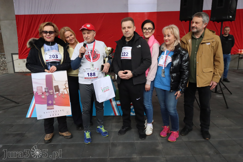 Fotorelacja: Tropem Wilczym w Myszkowie - Bieg pamięci Żołnierzy Wyklętych