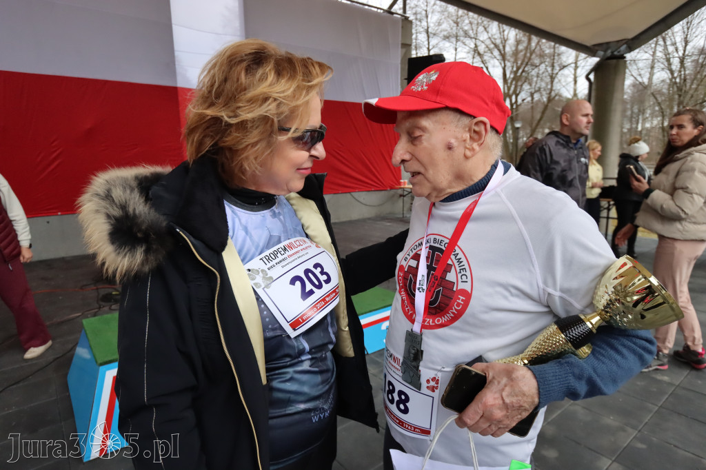 Fotorelacja: Tropem Wilczym w Myszkowie - Bieg pamięci Żołnierzy Wyklętych