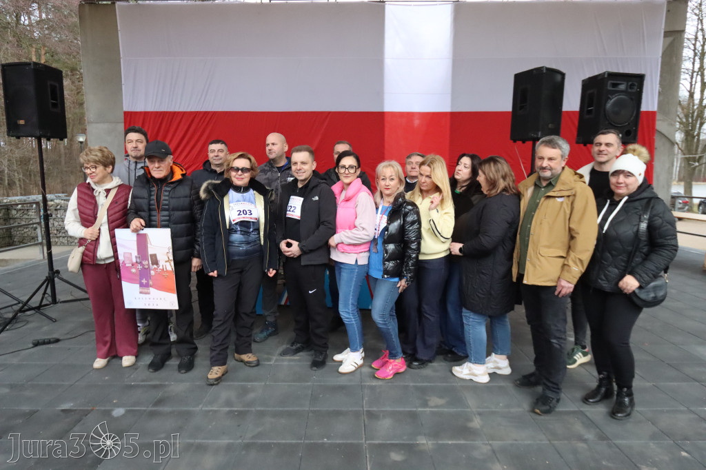 Fotorelacja: Tropem Wilczym w Myszkowie - Bieg pamięci Żołnierzy Wyklętych