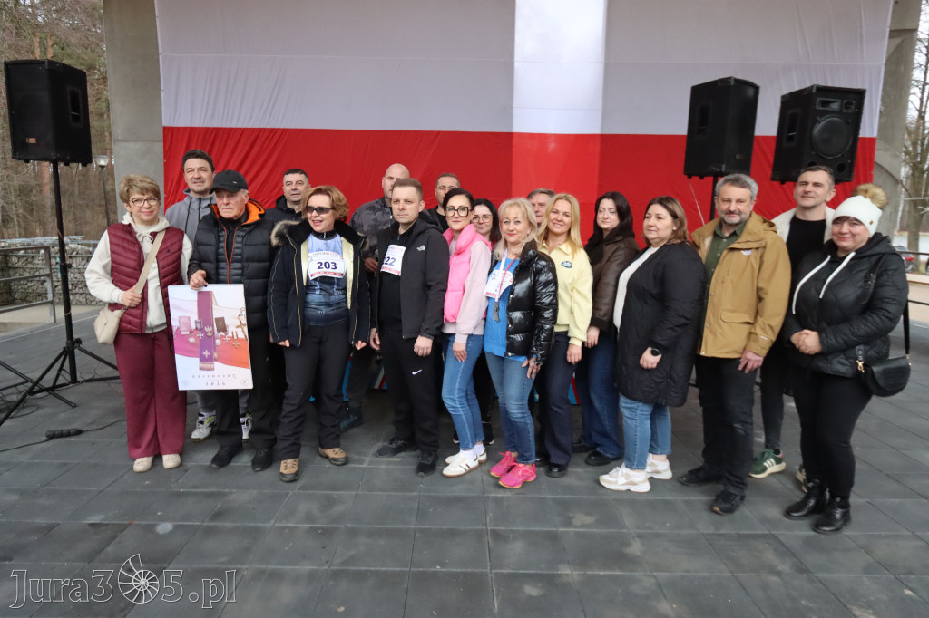 Fotorelacja: Tropem Wilczym w Myszkowie - Bieg pamięci Żołnierzy Wyklętych
