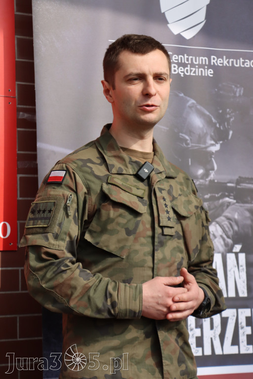 Fotorelacja: Rozpoczęcie kwalifikacji wojskowej w Powiecie Zawierciańskim