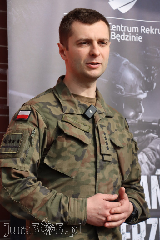 Fotorelacja: Rozpoczęcie kwalifikacji wojskowej w Powiecie Zawierciańskim
