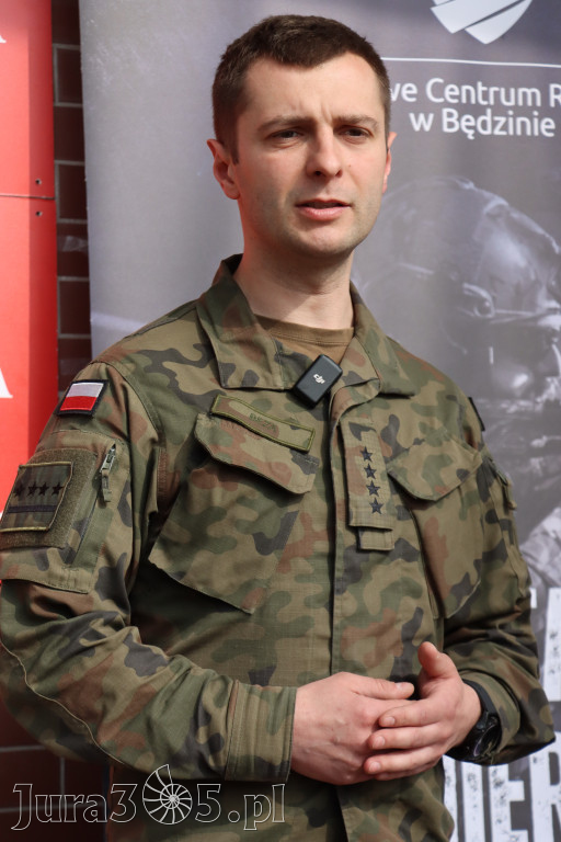 Fotorelacja: Rozpoczęcie kwalifikacji wojskowej w Powiecie Zawierciańskim