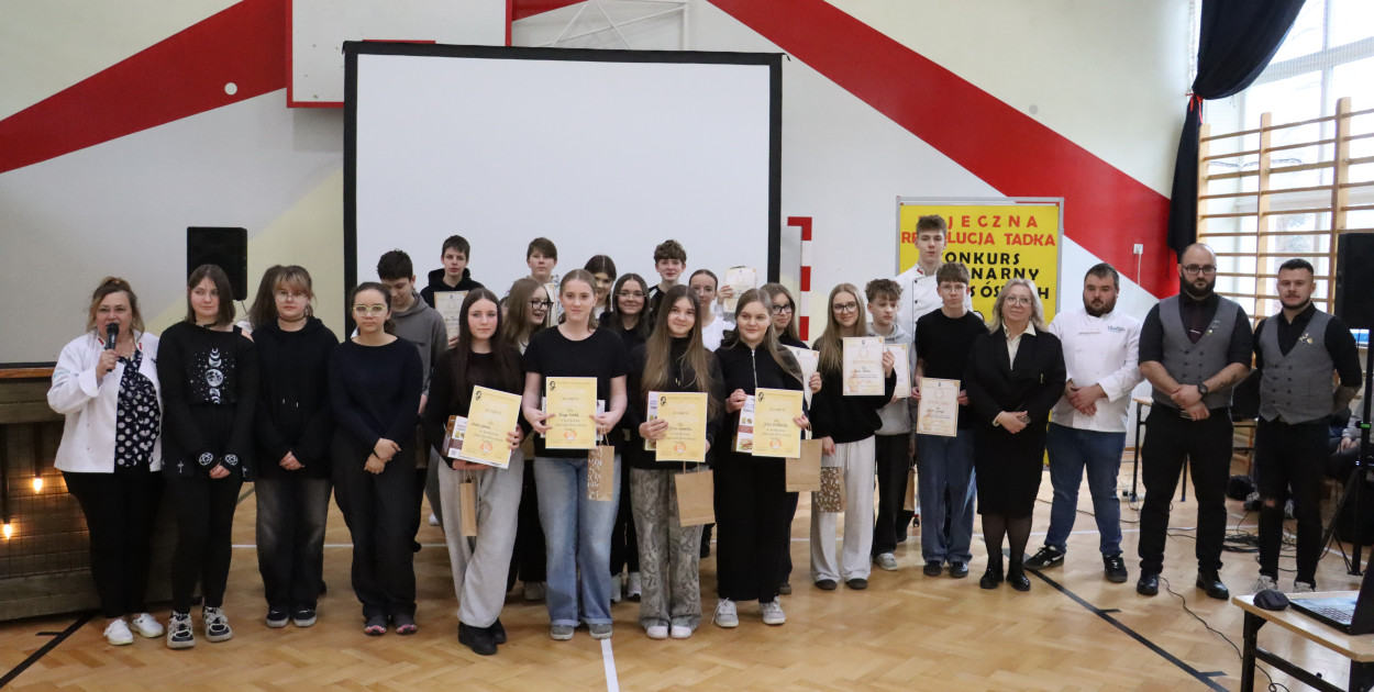 Fotorelacja: JAJECZNA REWOLUCJA TADKA w ZS im. Tadeusza Kościuszki w Żarkach