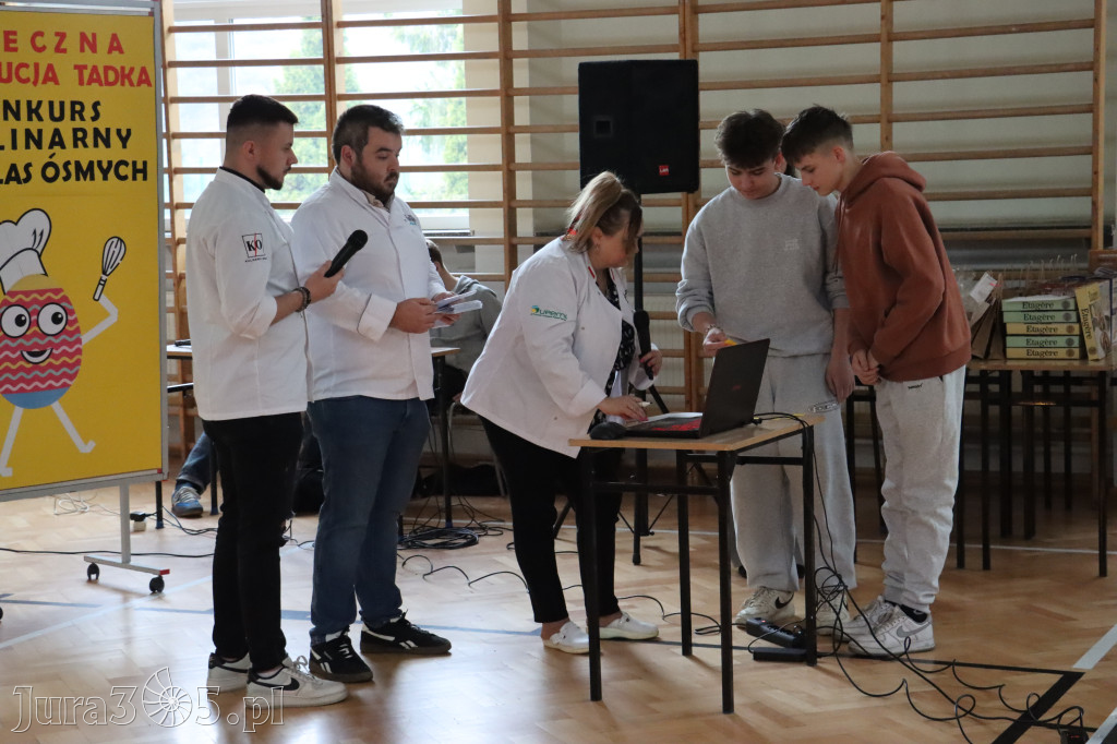Fotorelacja: JAJECZNA REWOLUCJA TADKA w ZS im. Tadeusza Kościuszki w Żarkach