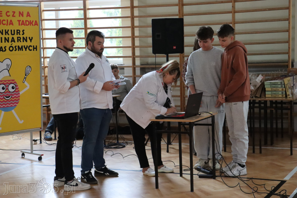 Fotorelacja: JAJECZNA REWOLUCJA TADKA w ZS im. Tadeusza Kościuszki w Żarkach