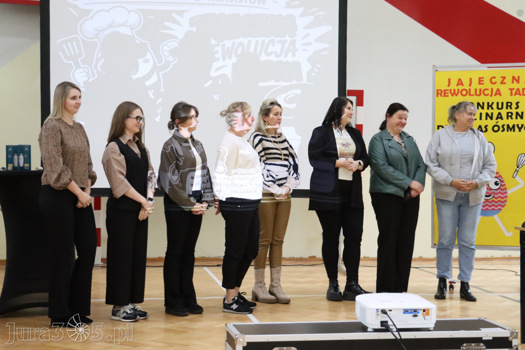 Fotorelacja: JAJECZNA REWOLUCJA TADKA w ZS im. Tadeusza Kościuszki w Żarkach