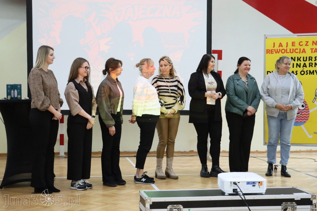 Fotorelacja: JAJECZNA REWOLUCJA TADKA w ZS im. Tadeusza Kościuszki w Żarkach