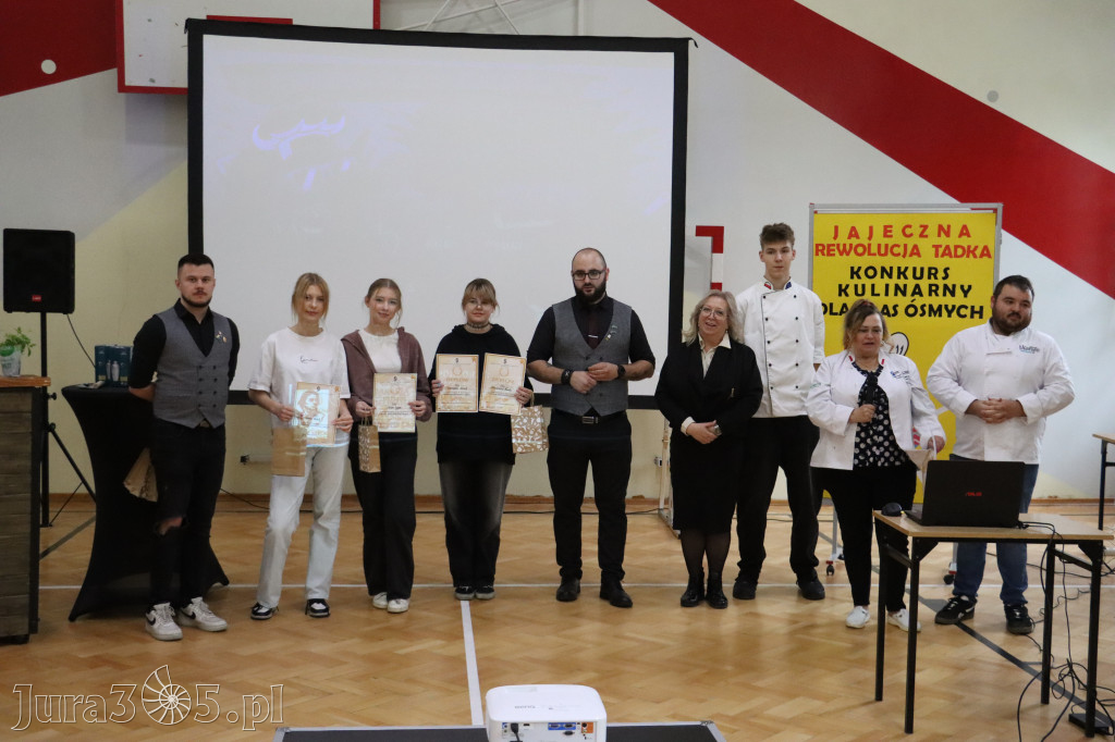 Fotorelacja: JAJECZNA REWOLUCJA TADKA w ZS im. Tadeusza Kościuszki w Żarkach