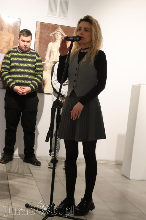 Fotorelacja: Wernisaż wystawy „Między linią a formą II” w MOK Zawiercie