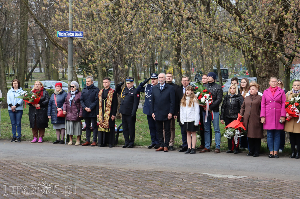 Fotorelacja: Obchody 86. rocznicy Zbrodni Katyńskiej w Zawierciu