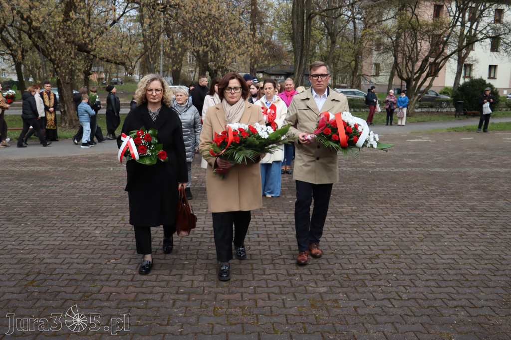 Fotorelacja: Obchody 86. rocznicy Zbrodni Katyńskiej w Zawierciu