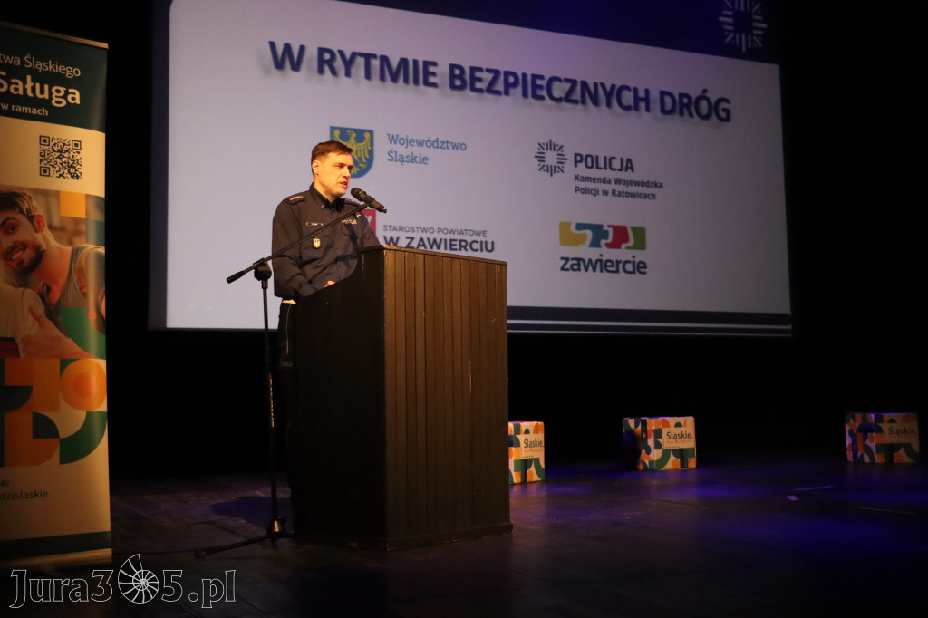 Fotorelacja: W RYTMIE BEZPIECZNYCH DRÓG - spotkanie promujące bezpieczeństwo w Zawierciu