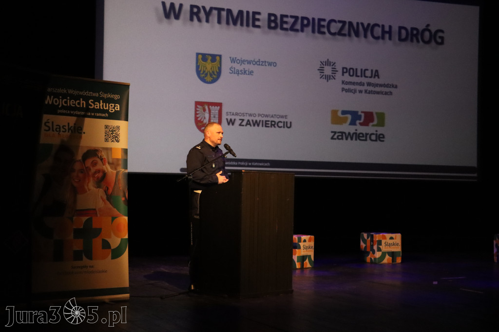 Fotorelacja: W RYTMIE BEZPIECZNYCH DRÓG - spotkanie promujące bezpieczeństwo w Zawierciu