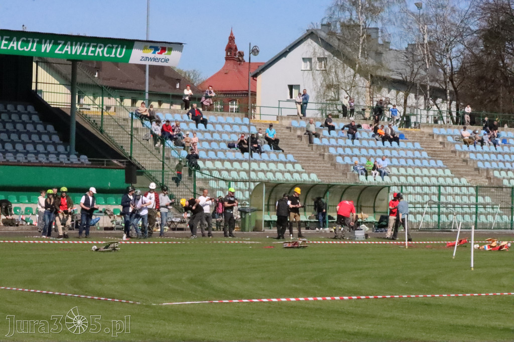 Fotorelacja: Bitwa powietrzna o Zawiercie
