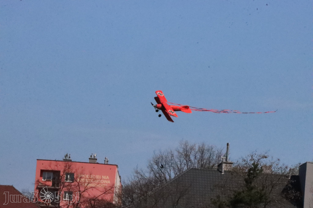 Fotorelacja: Bitwa powietrzna o Zawiercie