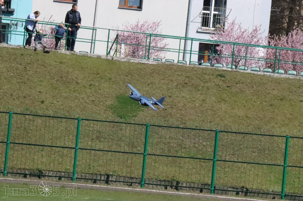 Fotorelacja: Bitwa powietrzna o Zawiercie