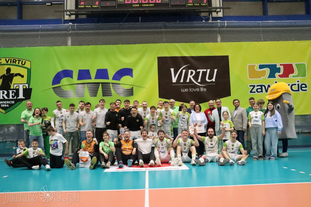 Fotorelacja: Wygrana CMC Virtu Viret Zawiercie z SPR Orzeł Przeworsk!