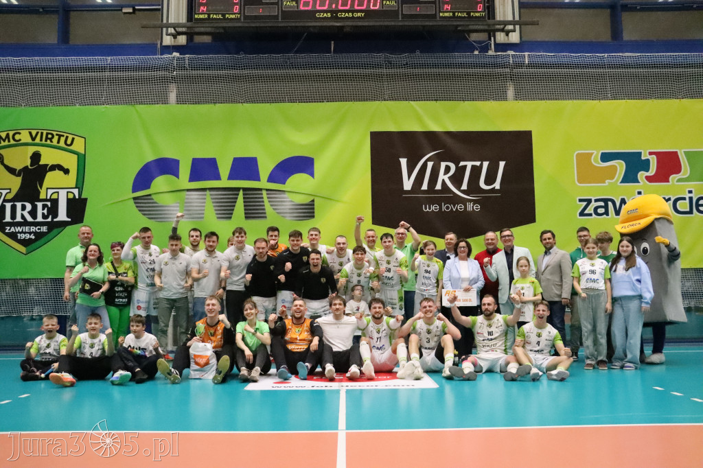 Fotorelacja: Wygrana CMC Virtu Viret Zawiercie z SPR Orzeł Przeworsk!