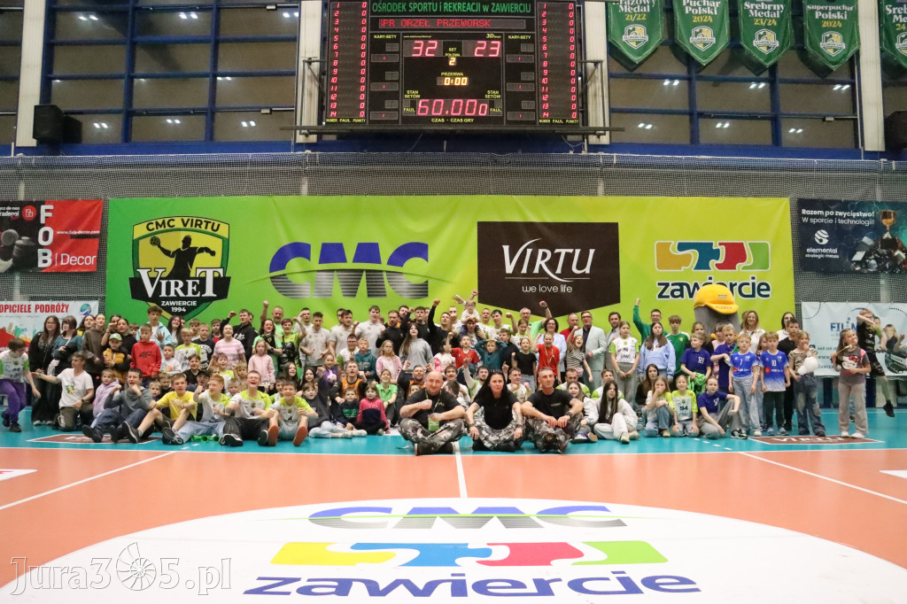 Fotorelacja: Wygrana CMC Virtu Viret Zawiercie z SPR Orzeł Przeworsk!