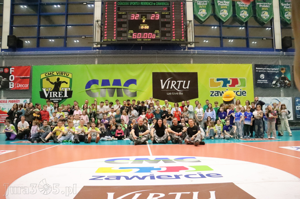 Fotorelacja: Wygrana CMC Virtu Viret Zawiercie z SPR Orzeł Przeworsk!