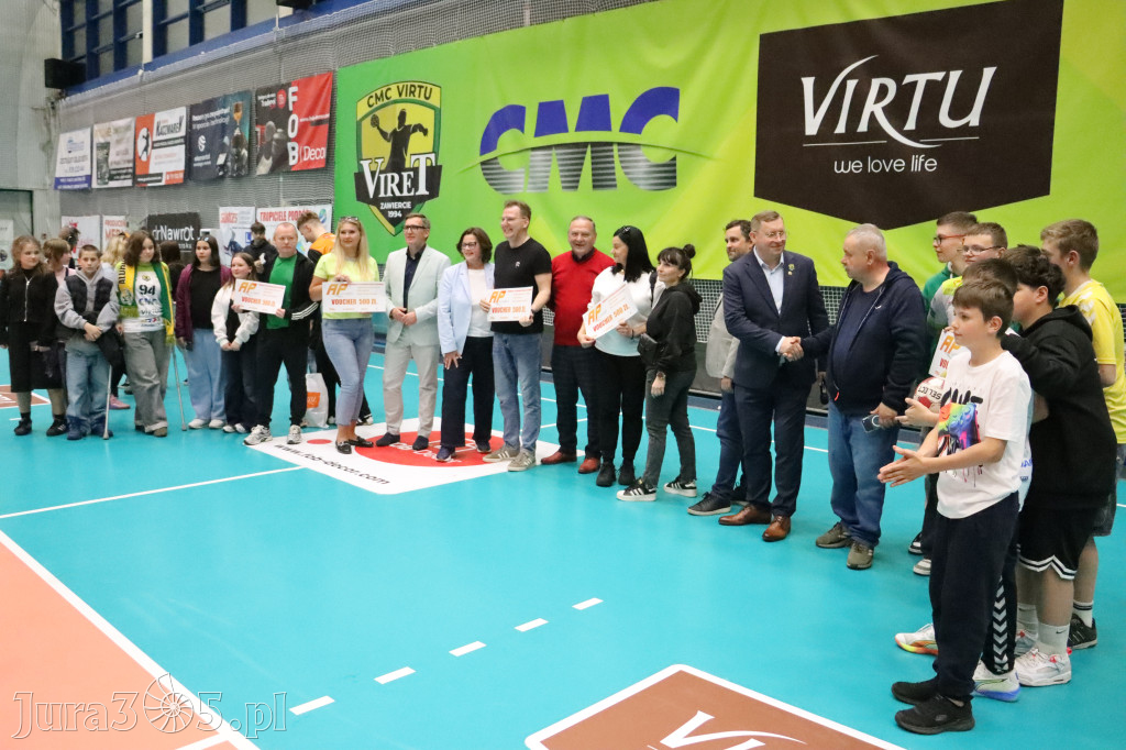 Fotorelacja: Wygrana CMC Virtu Viret Zawiercie z SPR Orzeł Przeworsk!
