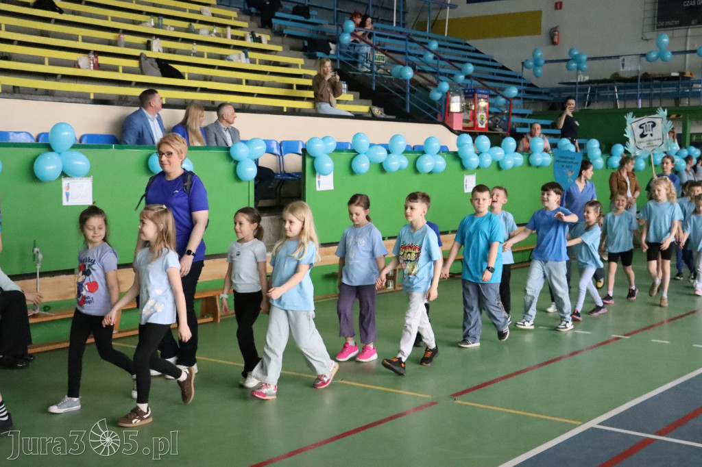 Fotorelacja I: Niebieskie Igrzyska zorganizowane przez SP4 w Zawierciu