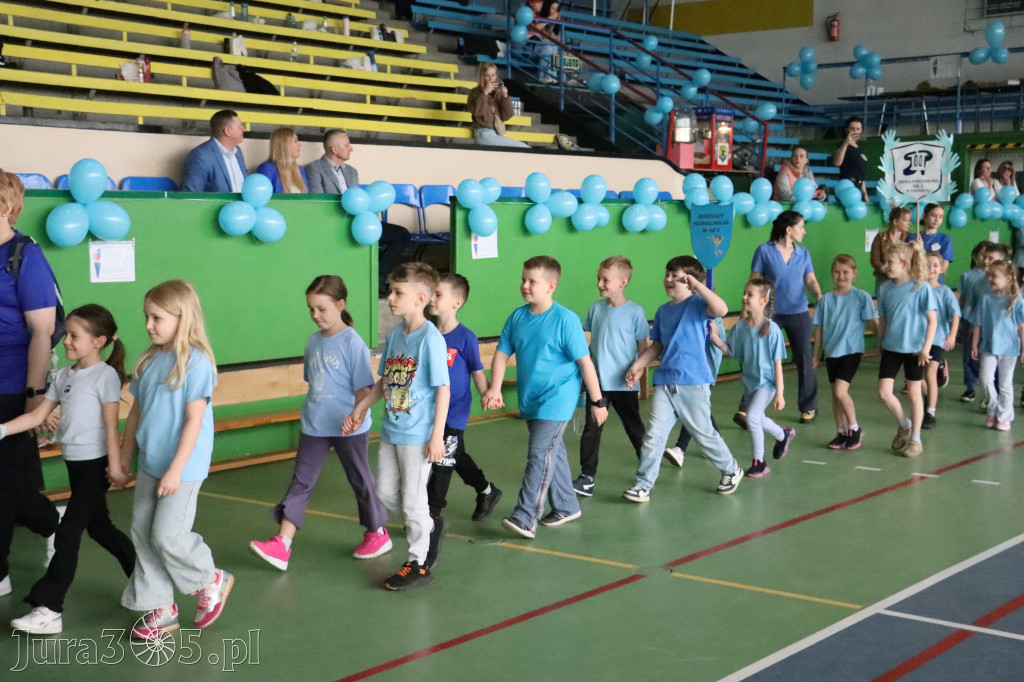 Fotorelacja I: Niebieskie Igrzyska zorganizowane przez SP4 w Zawierciu
