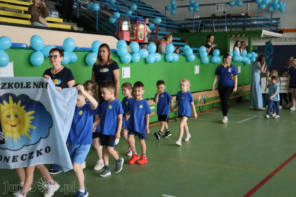 Fotorelacja I: Niebieskie Igrzyska zorganizowane przez SP4 w Zawierciu