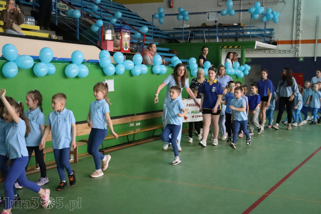 Fotorelacja I: Niebieskie Igrzyska zorganizowane przez SP4 w Zawierciu
