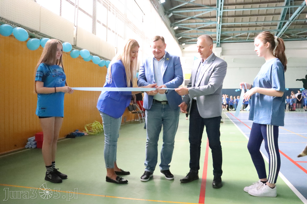 Fotorelacja I: Niebieskie Igrzyska zorganizowane przez SP4 w Zawierciu