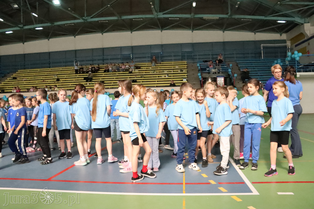 Fotorelacja I: Niebieskie Igrzyska zorganizowane przez SP4 w Zawierciu