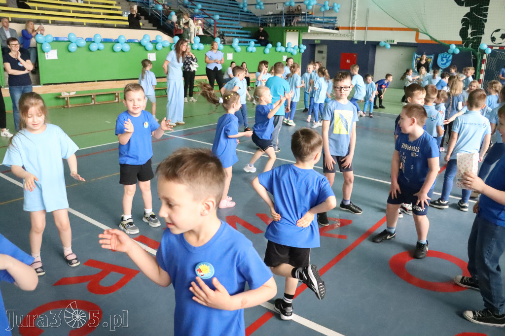 Fotorelacja I: Niebieskie Igrzyska zorganizowane przez SP4 w Zawierciu