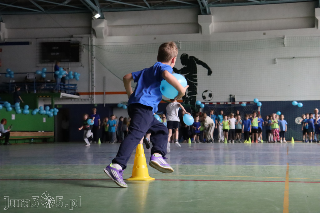 Fotorelacja I: Niebieskie Igrzyska zorganizowane przez SP4 w Zawierciu