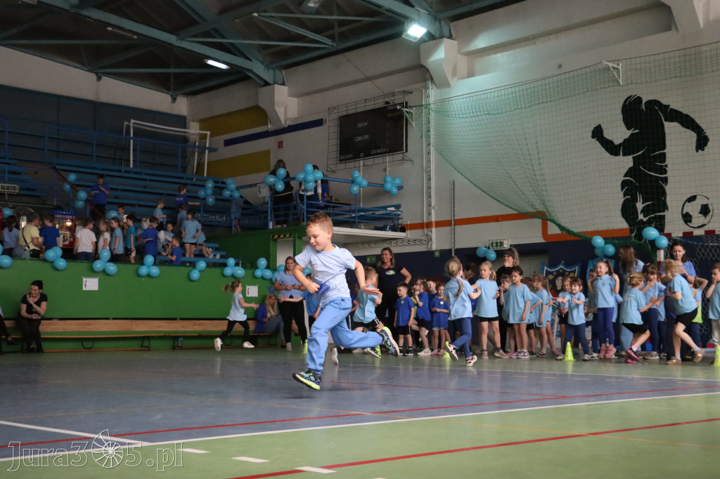 Fotorelacja II: Niebieskie Igrzyska zorganizowane przez SP4 w Zawierciu